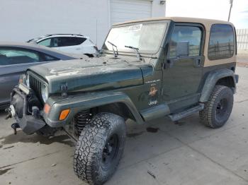  Salvage Jeep Wrangler