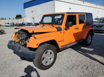 Salvage Jeep Wrangler