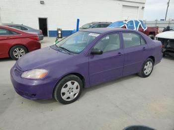  Salvage Toyota Corolla