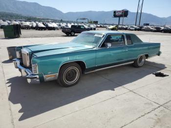  Salvage Lincoln Continental