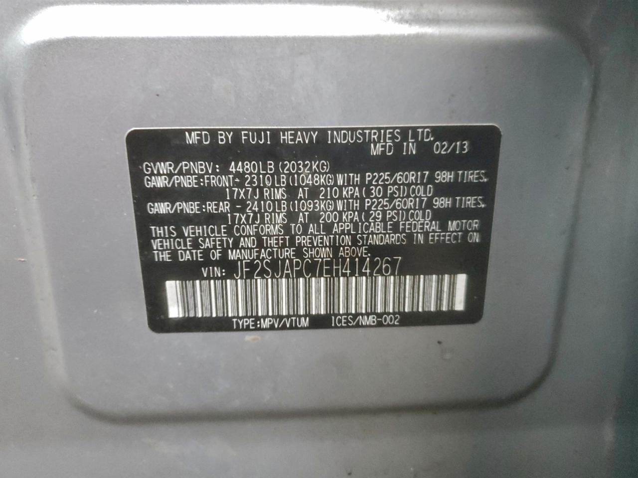 Subaru Forester 2.5i Touring Image 9