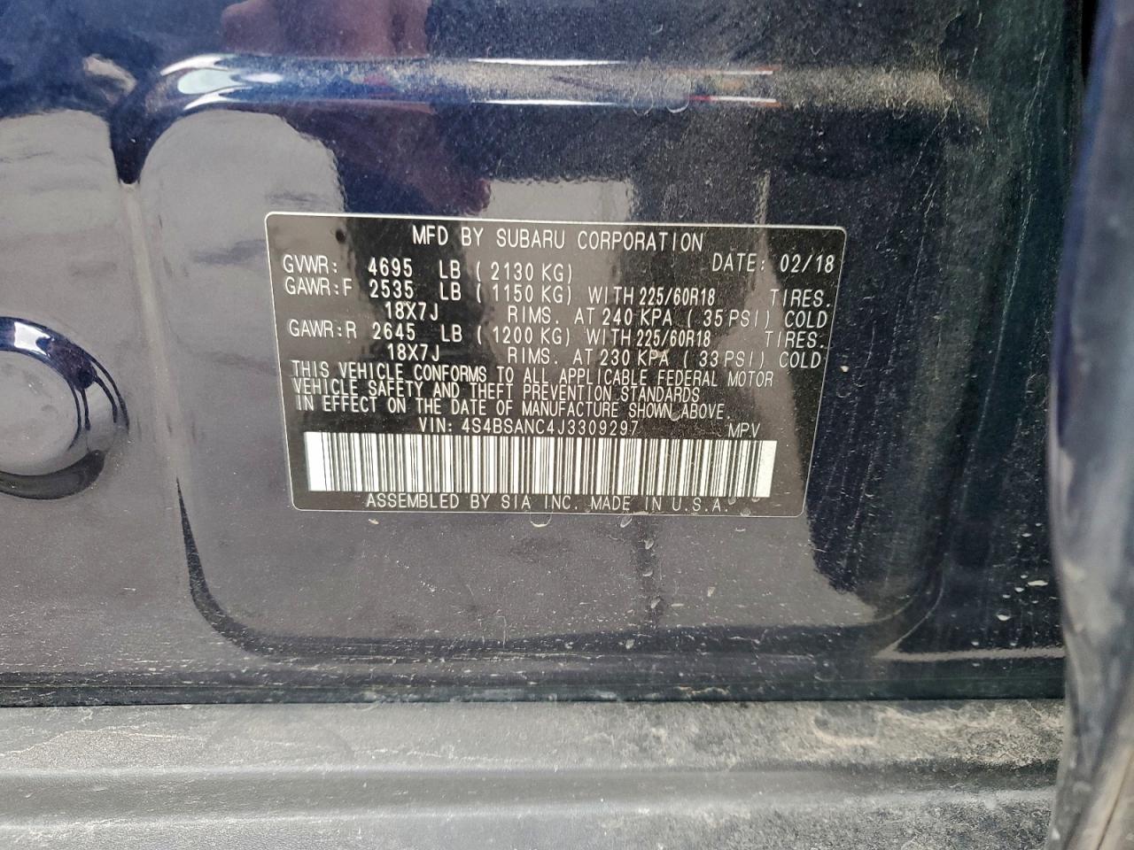 Subaru Outback 2.5i Limited Image 11