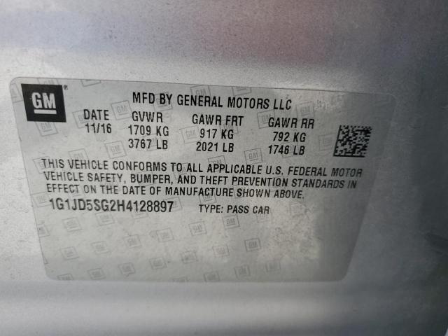 Chevrolet Sonic Lt Image 6