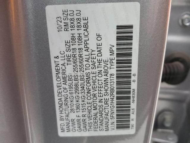 Honda Pilot Exl Image 8