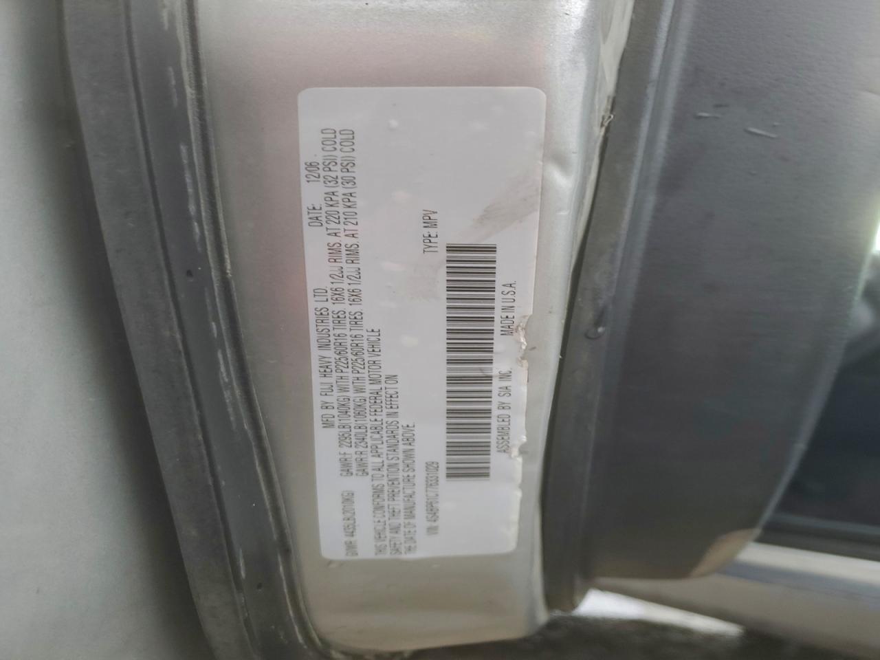 Subaru Outback Outback 2.5i Image 11