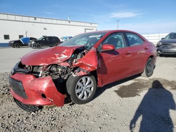  Salvage Toyota Corolla