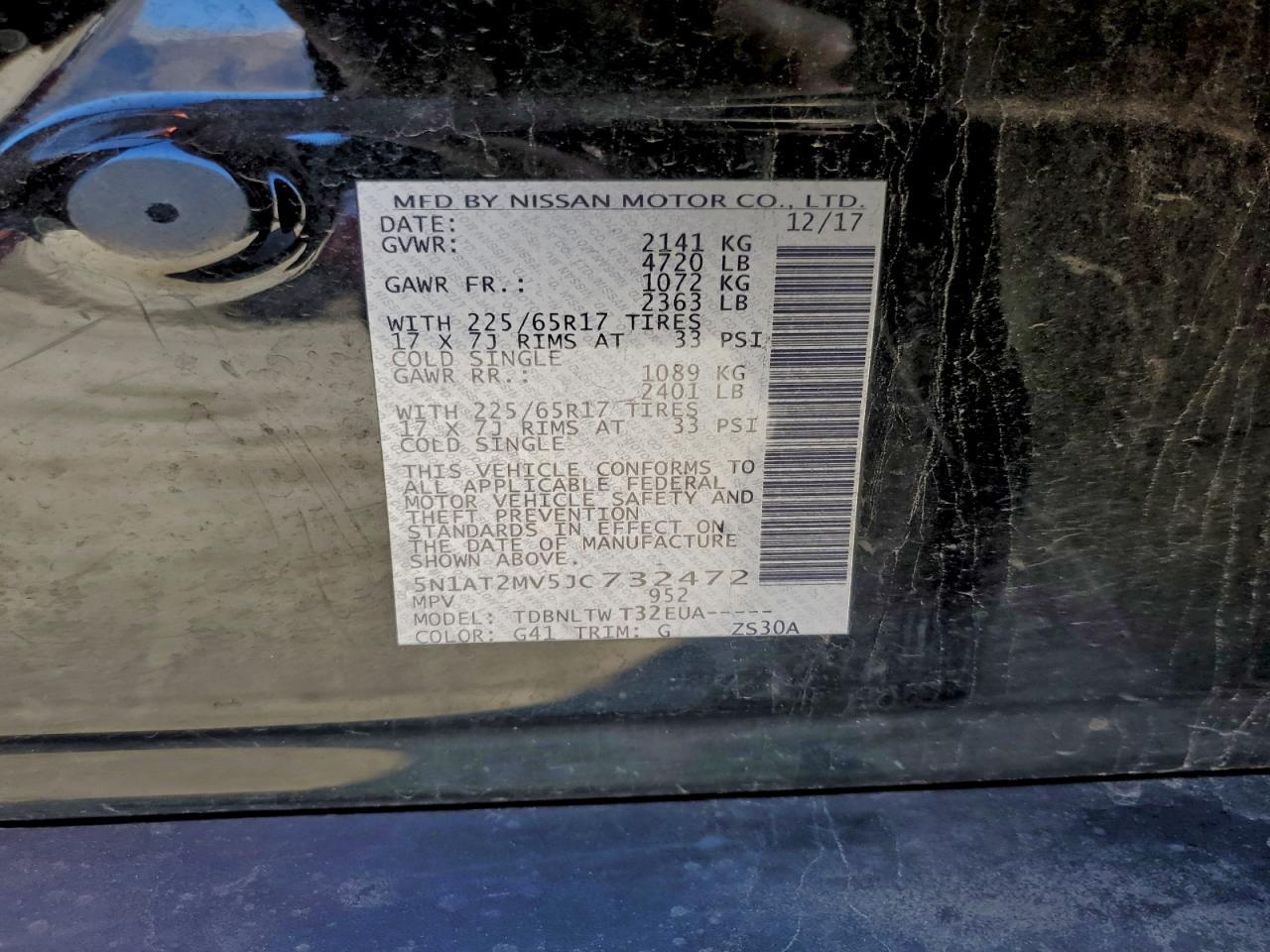 Nissan Rogue S Image 9