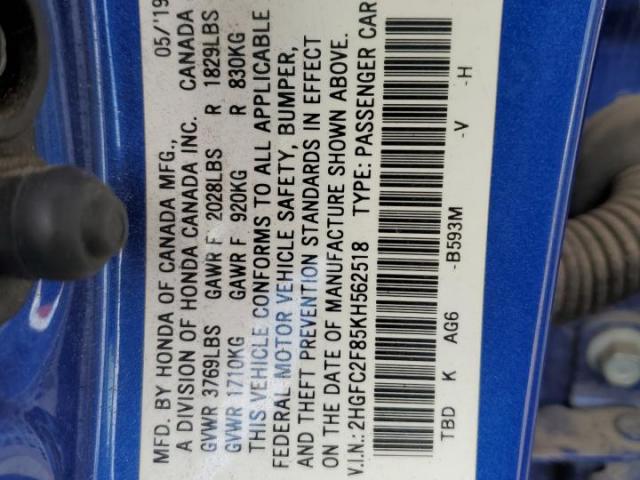 Honda Civic Sport Image 10