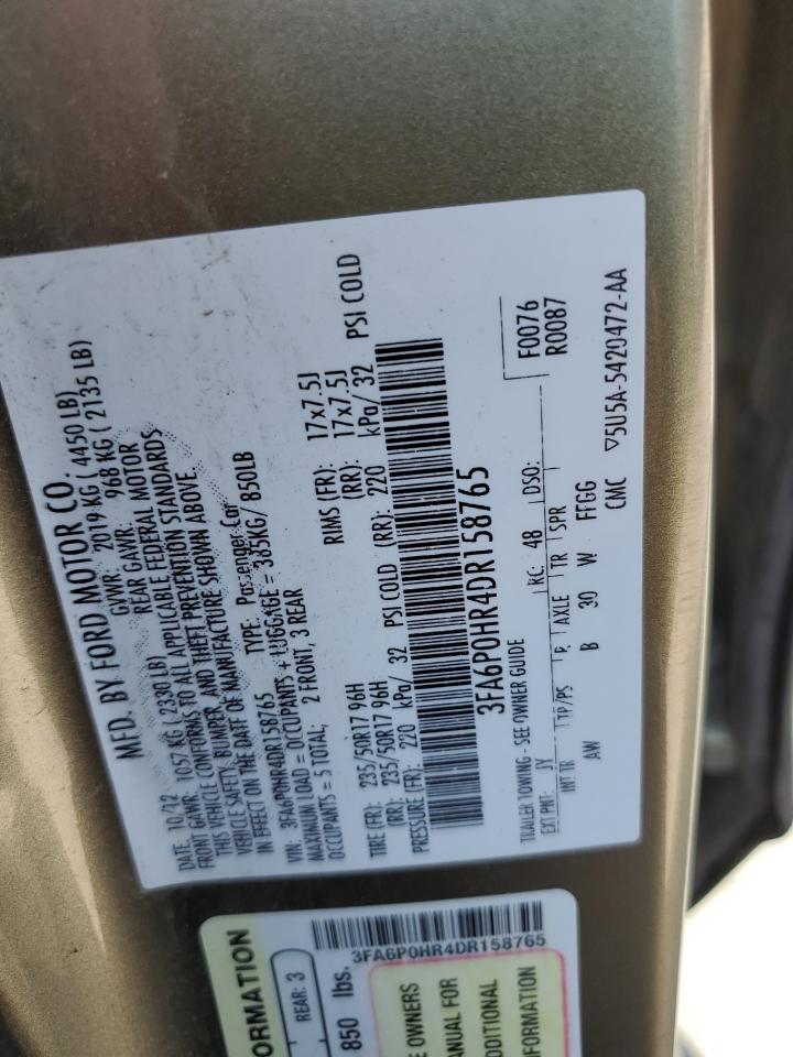 Ford Fusion Se Image 3