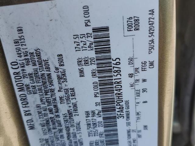 Ford Fusion Se Image 3