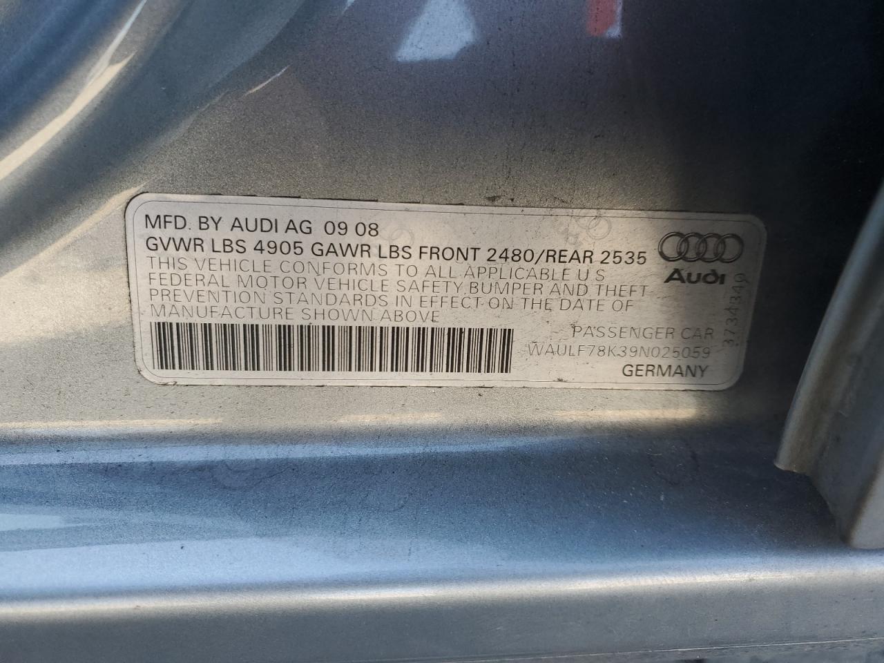 Audi A4 2.0t Quattro Image 11