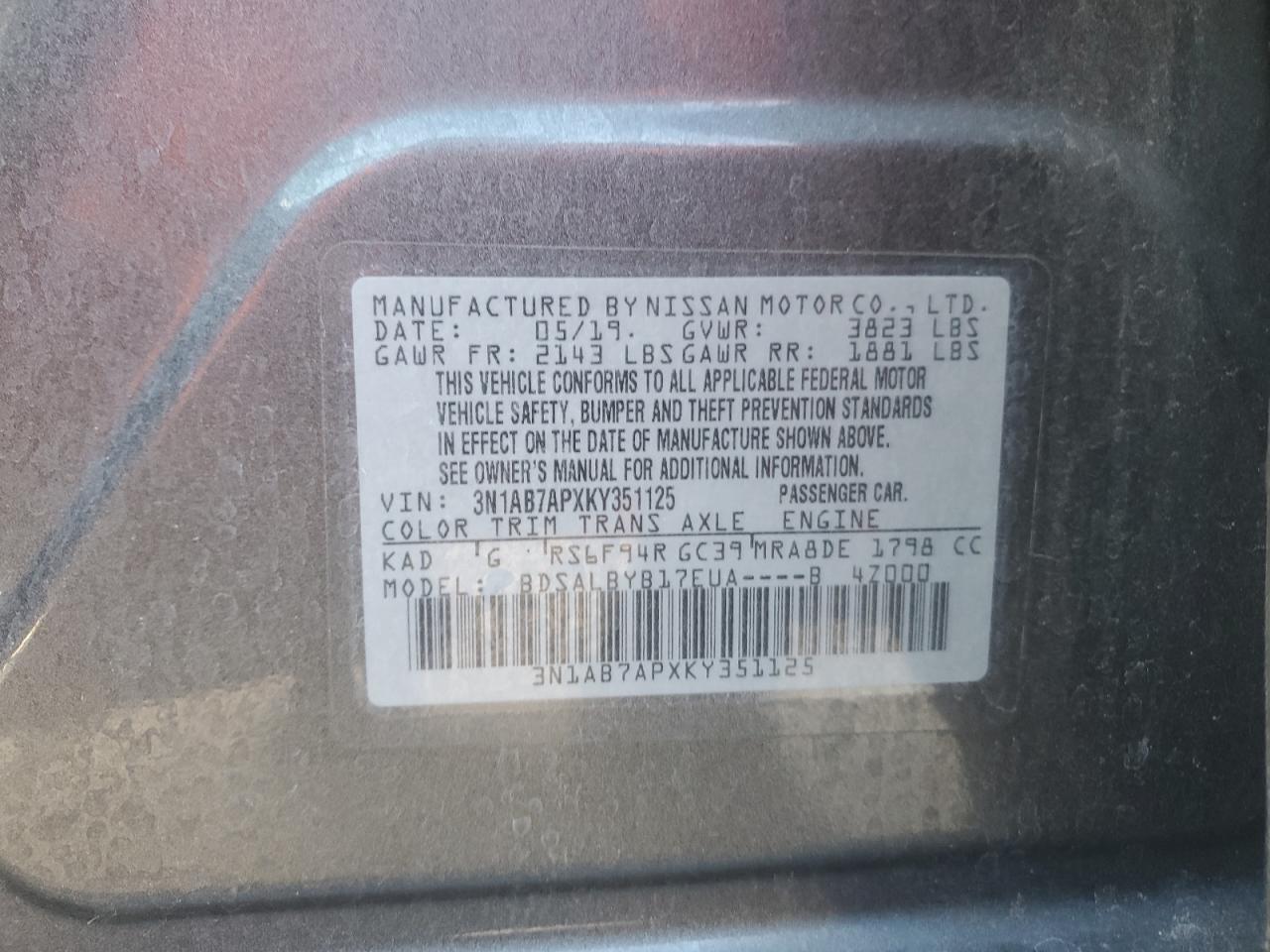 Nissan Sentra S Image 10