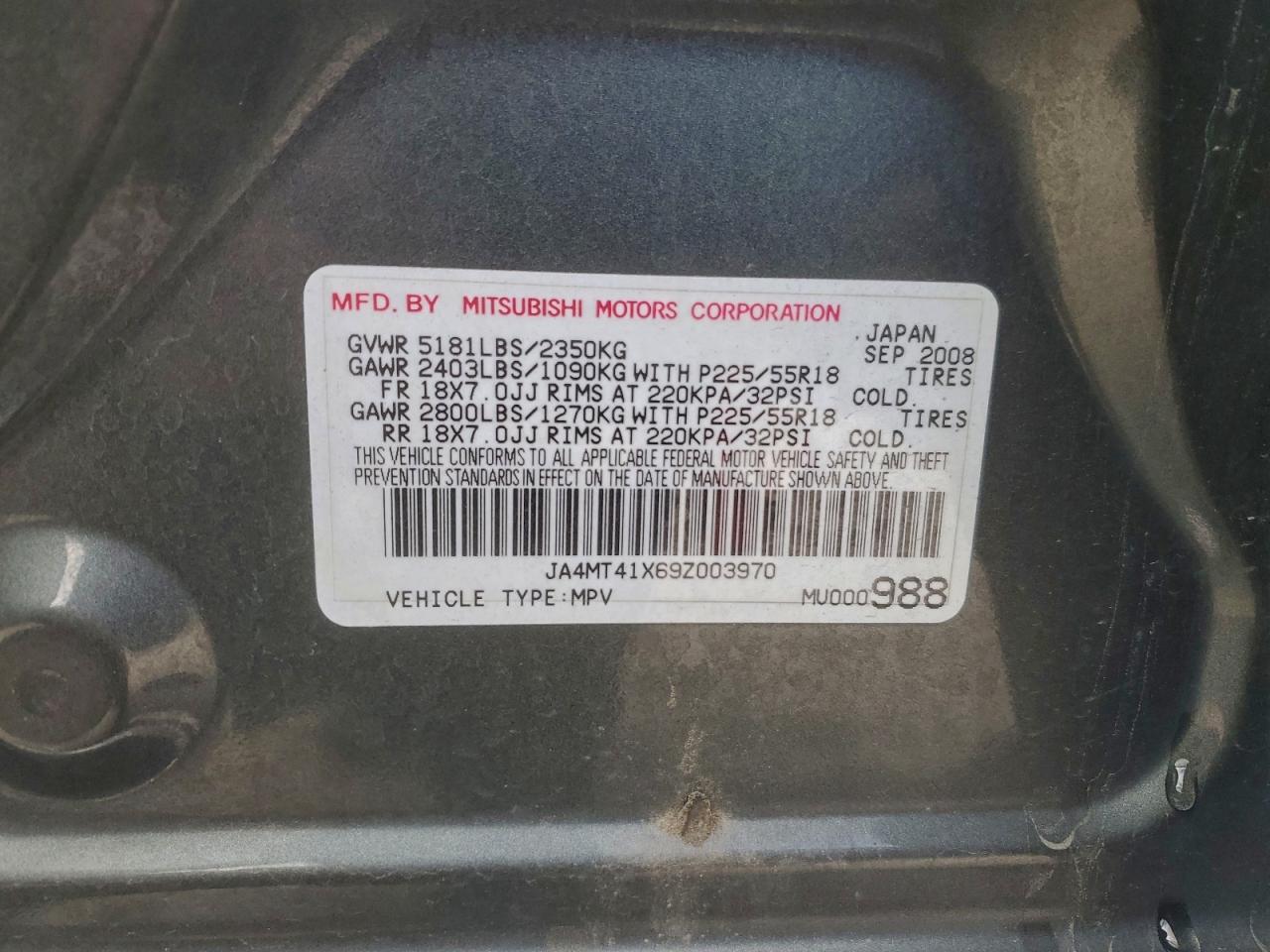 Mitsubishi Outlander Xls Image 9