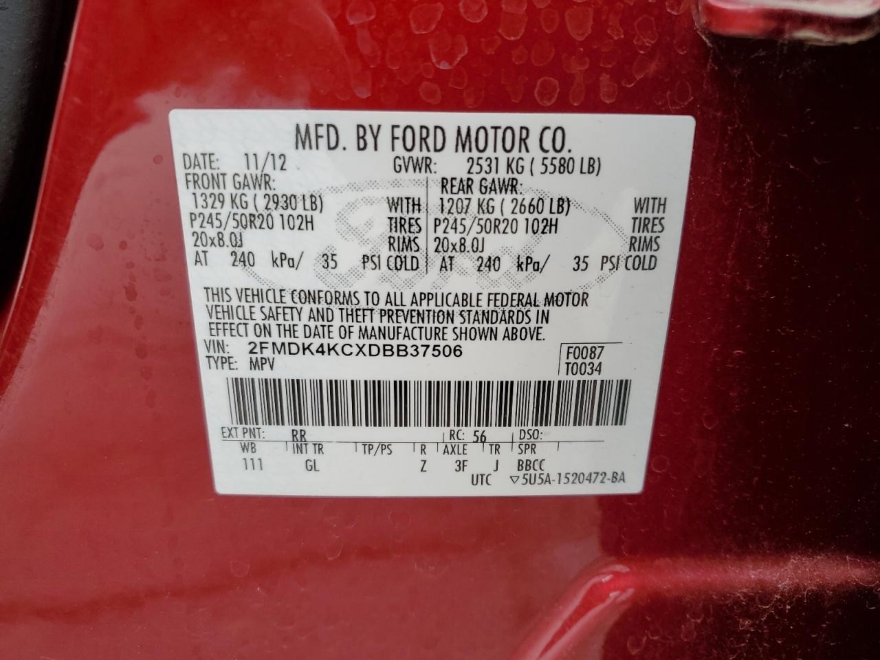 Ford Edge Limited Image 9