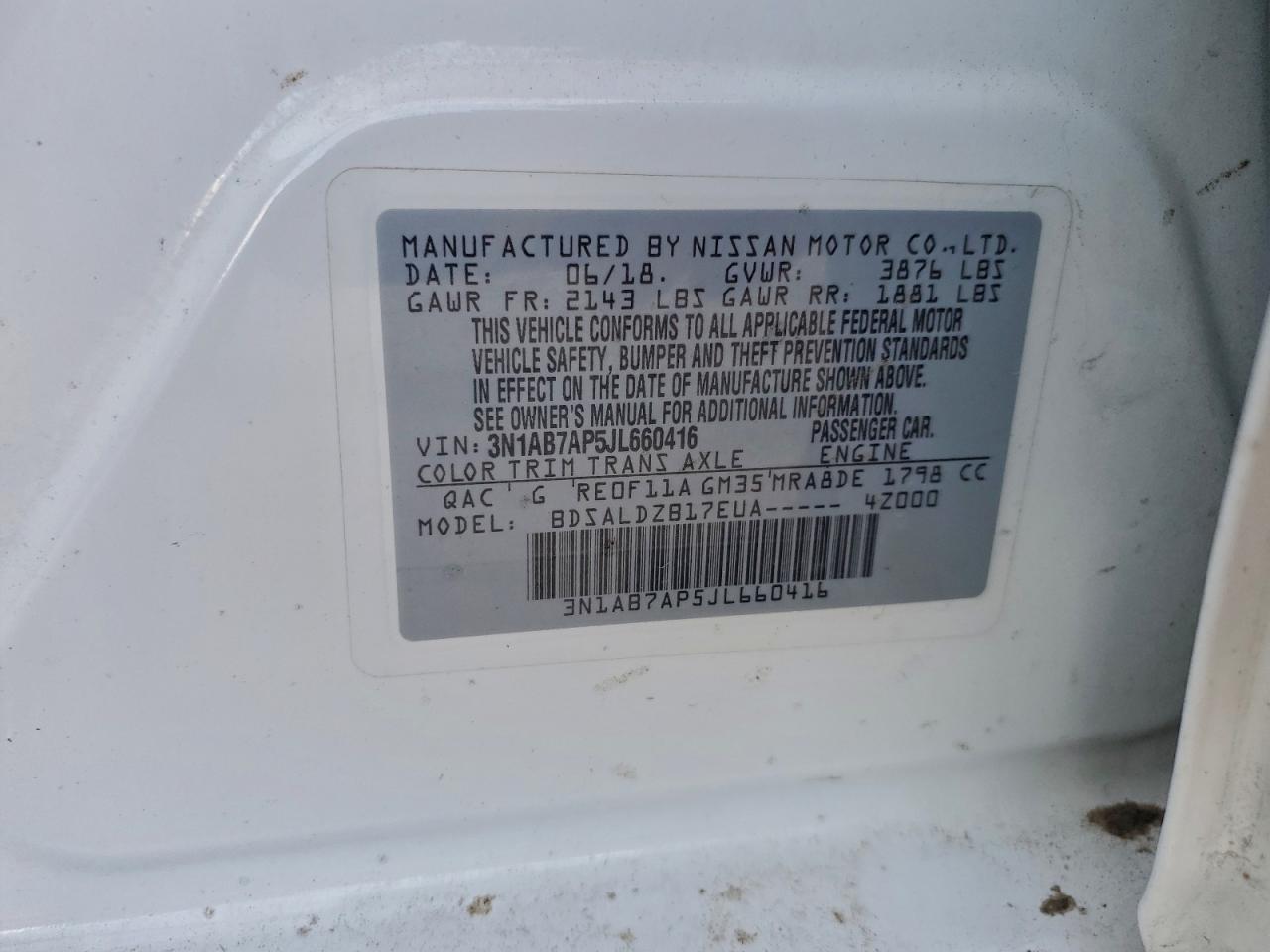 Nissan Sentra S Image 6