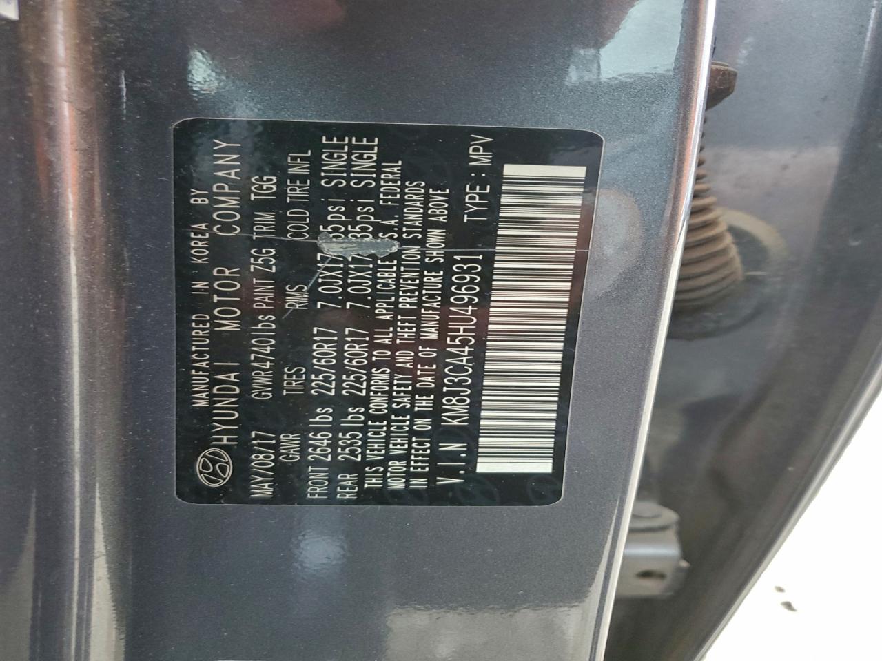 Hyundai TUCSON Limited Image 10