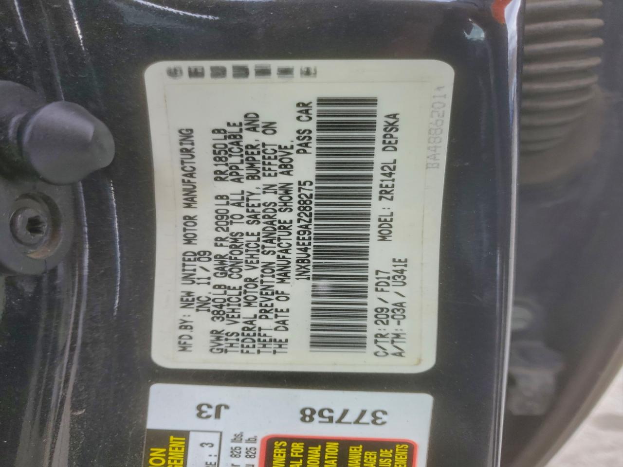 Toyota Corolla Base Image 7