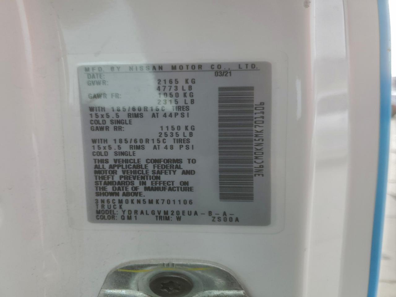 Nissan Nv 2.5s Image 6