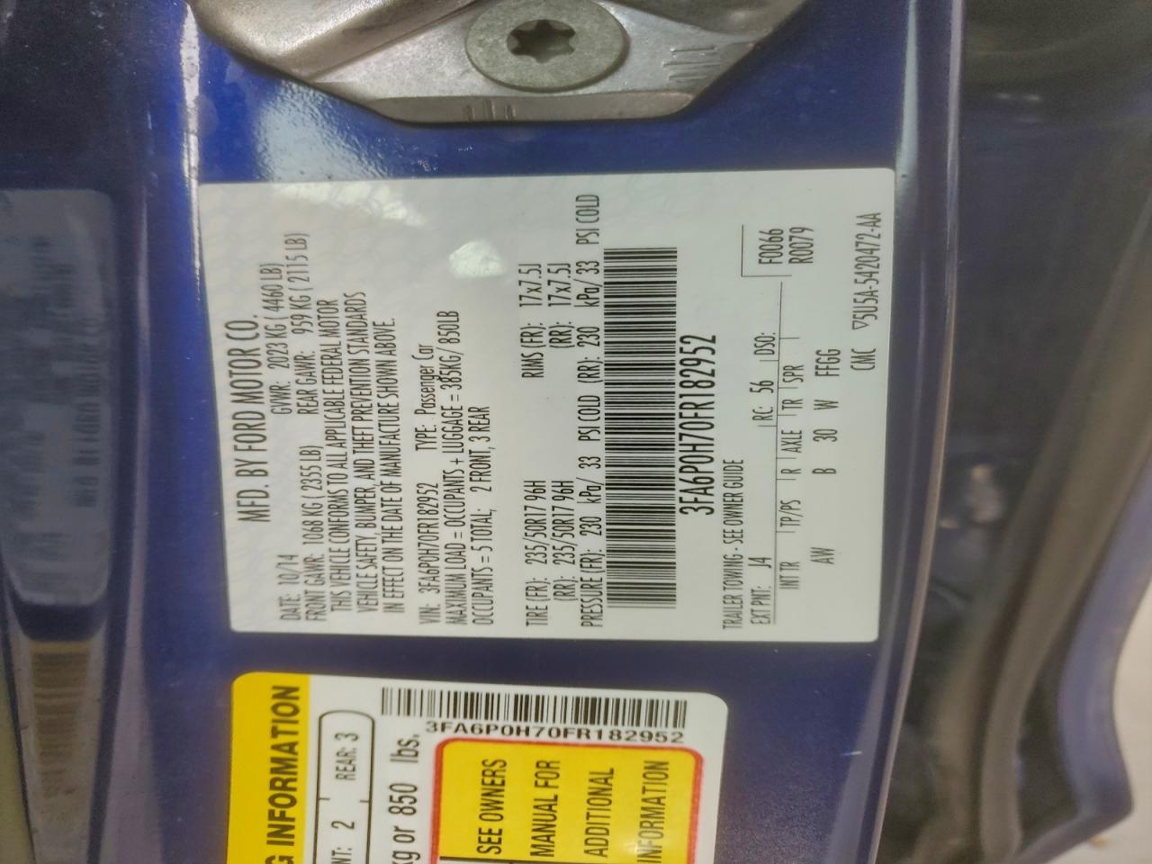 Ford Fusion Se Image 10