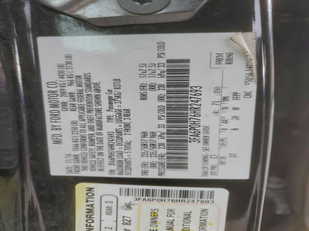 Ford Fusion Se Image 7