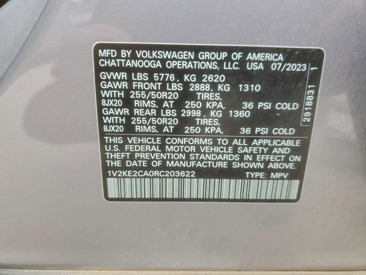 Volkswagen Atlas Se Image 11