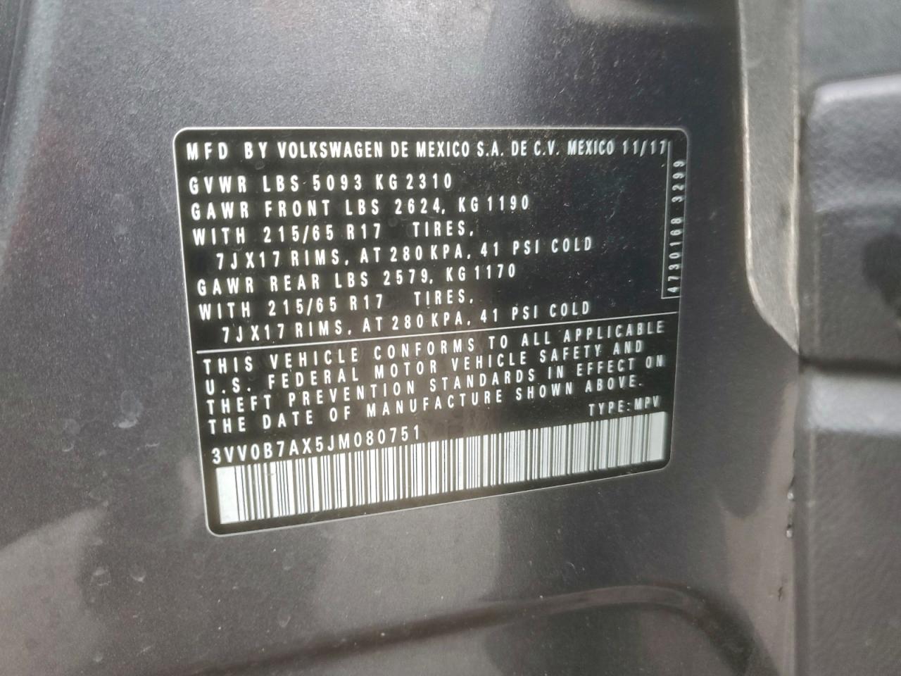 Volkswagen Tiguan S Image 13