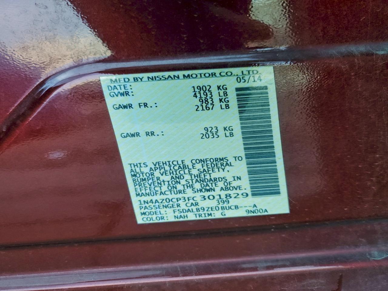 Nissan LEAF S Image 11