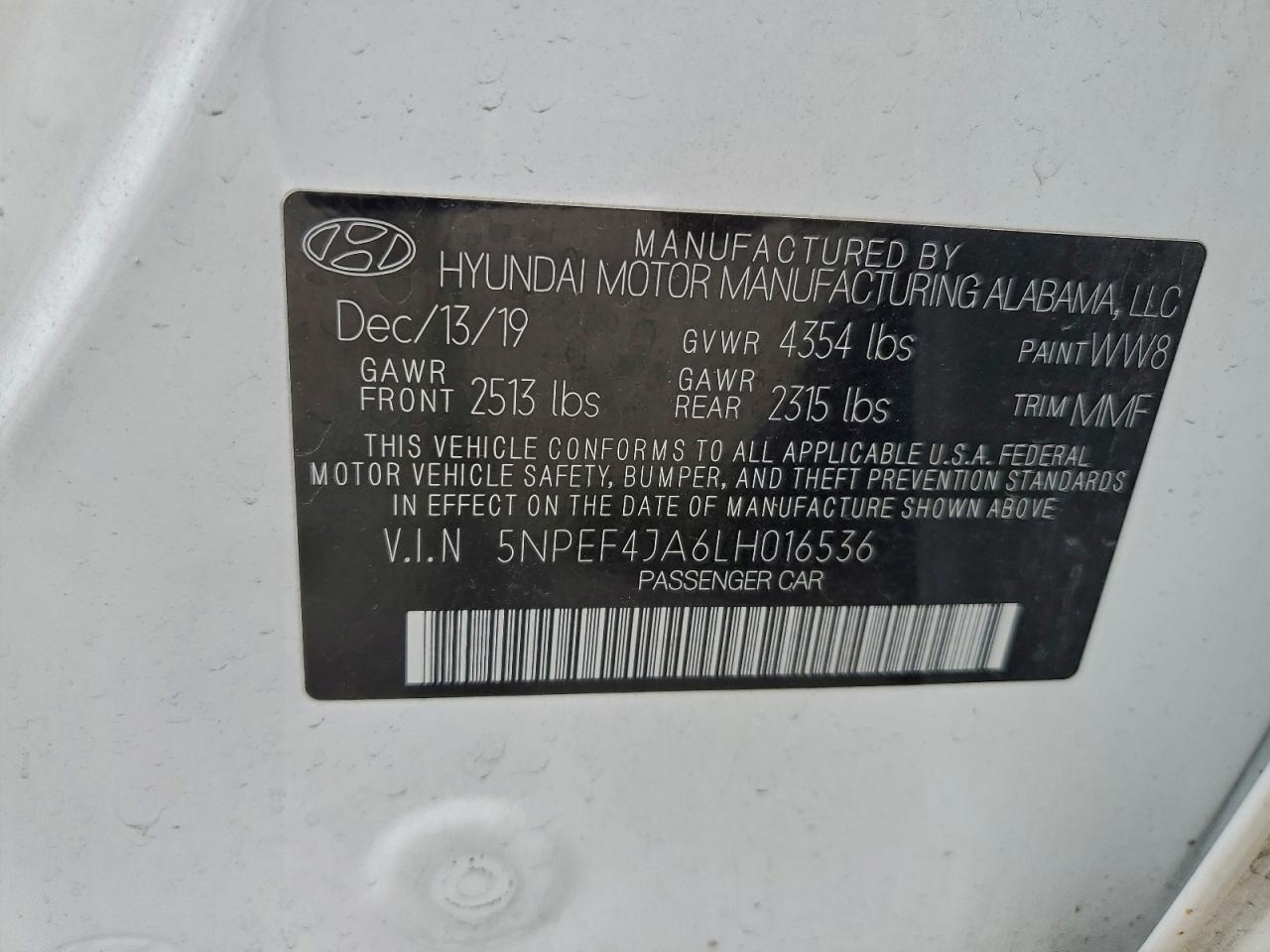 Hyundai SONATA Sel Image 12