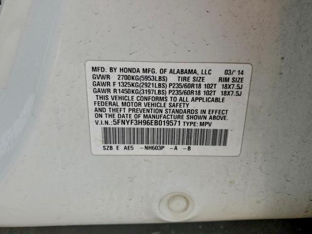 Honda Pilot Touring Image 12